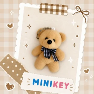 Honey Bear Keychain
