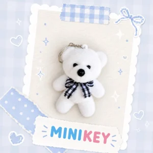 Snow Bear Keychain